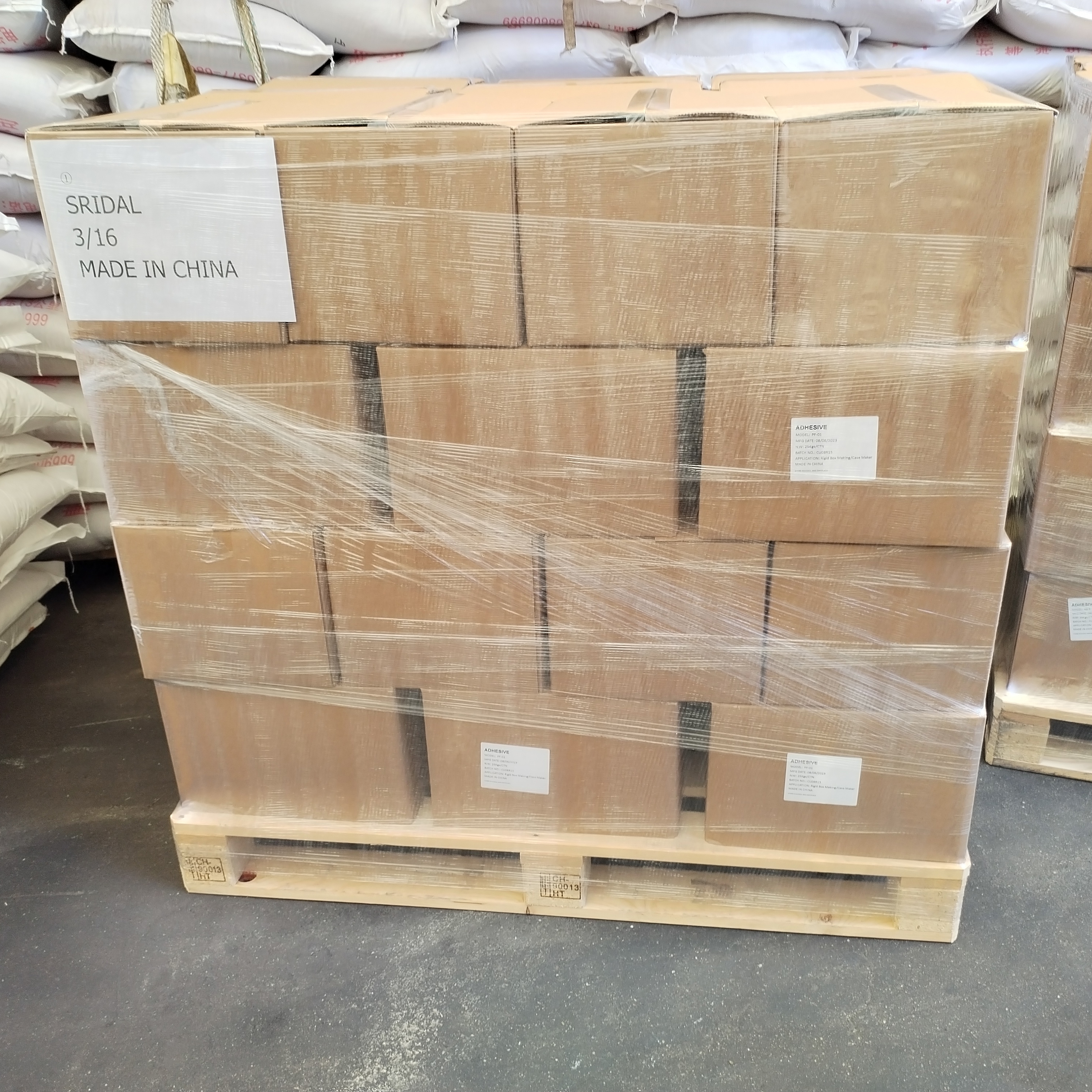 Animal Glue in Pallet